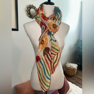 Flower Bohemian Scarf/Wrap 🌼